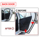 7PCS Door Seal Kit Soundproof Wind Noise Reduction Car Door Trim Moulding R