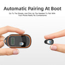 Slide Type Bluetooth 5.0 Earphones Wireless Earbuds with Keychain Portable