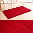 Honana WX-336 New Thickened Coral Velvet Memory Foam Slow Rug Bathroom Mat Soft Non-slip Plush Floor Carpet