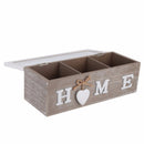 Storage Box Tea Bag Jewelry Organizer Storage Box Desktop Container Remote CP4J6