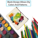 12 Pack Canvas Zipper Bags, Blank DIY Craft Pouches for Travel Cosmetic Mak P2G9