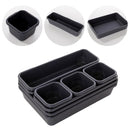 Organizer Box Trays Home Office Storage Kitchen Bathroom Closet Desk Box Dr U1R6