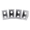 4Pcs 2020 Aluminum Profile Corner Angle Bracket Connector for V-Slot 3D Printer Linear Guides