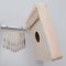 10 Key Kalimba Diy Kit Bass Wood Thumb Piano Mbira for Handwork Painting Pa