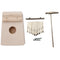 10 Key Kalimba Diy Kit Bass Wood Thumb Piano Mbira for Handwork Painting Pa