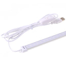 18CM 35CM 52CM USB LED Rigid Strip Light With Switch for Closet Drawer Cupboard Bookcase DC5V