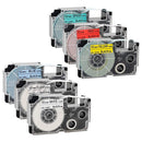 6 Pack 12mm Label Tape Label Maker Tape Compatible with KL1500 KL2000 KL700 P3H9