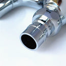G1/2 Brass Wall Mount Chrome Finished Small Tap Garden Washing Machine Faucet