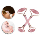 Natural Stone Jade Roller Roller Double Head Jade Massage Roller with Fixed C4Q6