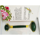 Natural Stone Jade Roller Roller Double Head Jade Massage Roller with Fixed C4Q6