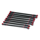 8Pcs Metal Links Pull Rod Kit Suspension Linkage Wheelbase 313mm for Axial