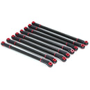 8Pcs Metal Links Pull Rod Kit Suspension Linkage Wheelbase 313mm for Axial