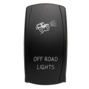 DC12/24V Marine Boat Car OFF ROAD LIGHTS LED Switch Red/Blue/Green/Orange/White