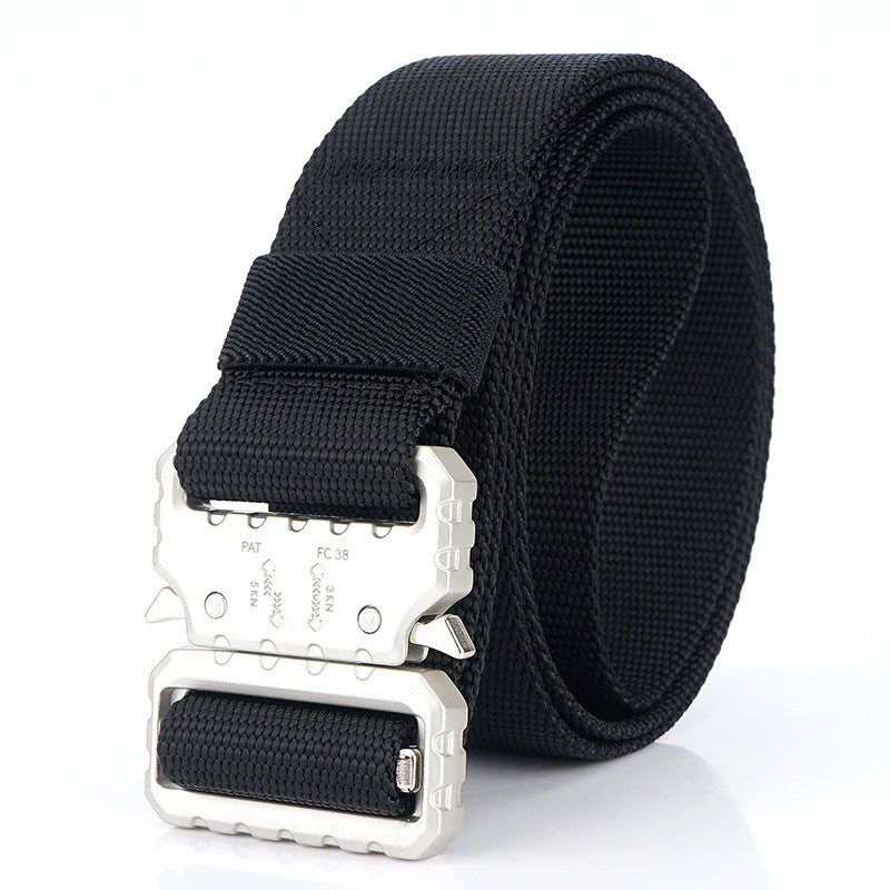 125cm ENNIU BS6S 3.8cm Nylon Tactical Belt Heavy Duty Waist Belts Alloy Buckle Rigger Military Waistband