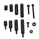 250Pcs M2 Nylon Hex Spacers Screw Nut Standoff Plastic Accessories Assortme N9X7