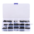 250Pcs M2 Nylon Hex Spacers Screw Nut Standoff Plastic Accessories Assortme N9X7