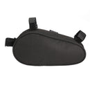 BIKIGHT Polyester Black Bicycle Front Tube Triangle Storage Pouch Frame Bag