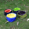 Collapsible Waterproof Pet dog Bowl Portable Travel Bowl Foldable Expandable Cup Dish for Pet