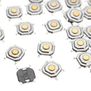 150Pcs DC12V 4 Pins Tact Tactile Push Button Switch Momentary SMD Switch 5x5x1.5MM