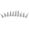 10Pcs Solder Iron Tips for Weller WSD81 WSP80 WD1000 WP80 LT Soldering Iron Tip