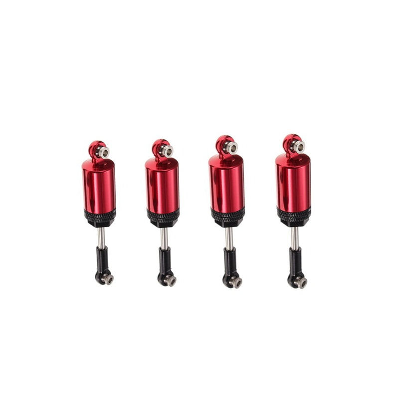 4Pcs Alloy Shock Absorber for WPL 1:16 Henglong C-14 C-24 Pickup Crawler Ha E9J7
