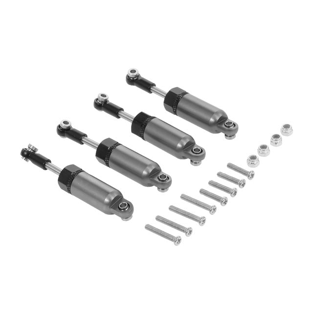 4Pcs Alloy Shock Absorber for WPL 1:16 Henglong C-14 C-24 Pickup Crawler Ha E9J7