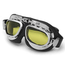 Motorcycle Goggles Vintage Motocross Classic  Glasses Retro Pilot Cruiser Steampunk ATV Bike