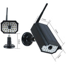30 LED Solar Light Motion Sensor Imitation Monitoring Lamp for Outdoor Home