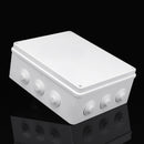 Dustproof Waterproof IP65 Junction Box Universal Electrical Enclosure Cable Case Junction Case Electrical Project Enclosure White