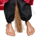 Halloween Decorations Witch Props Bright Eyes Laughing Sound Control Party Supplies