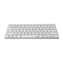 Rapoo E6080 2.4GHz Wireless bluetooth Thin Film Keyboard for PC Notebook