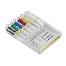 6PCS K/R/H-File Stainless Steel Dental 25mm 15-40