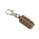 IPRee Outdoor EDC Mini Key Chain Key Ring Camping Emergency Survival Paracord Bracelet Tools Kit