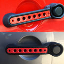 Grab Handle Inserts Cover Front & Rear Door Handle Decoration Trim for 2007