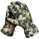 Winter Waterproof Tactical Gloves Camouflage Genuine Leather Warm Sports Ski Gloves