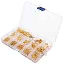 760Pcs/Set Eye Pins Lobster Clasps Jewelry Wire Earring Hooks Jewelry Finding Kit for DIY Necklace Jewelry Bracelet Making