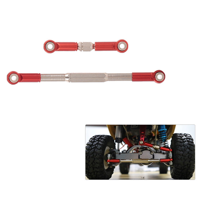RC Steering Rod CNC Machining Aluminum Alloy Steering Linkage Rod Set for W F5H7