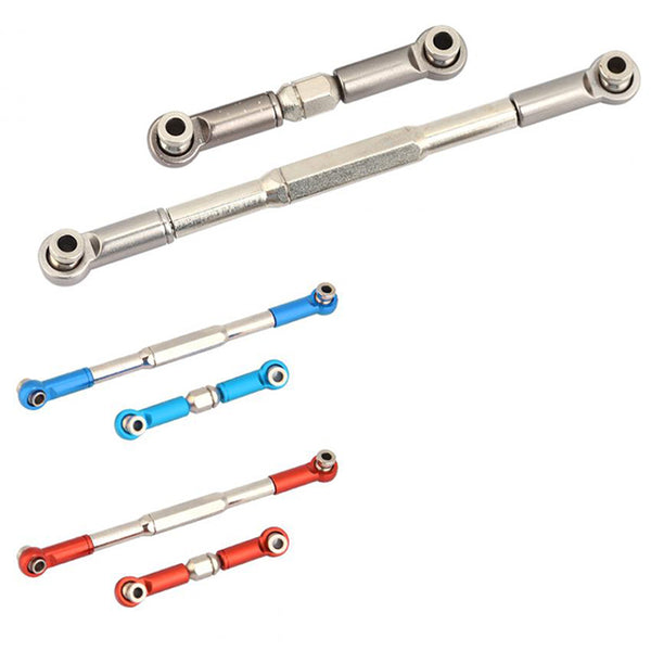 RC Steering Rod CNC Machining Aluminum Alloy Steering Linkage Rod Set for W F5H7