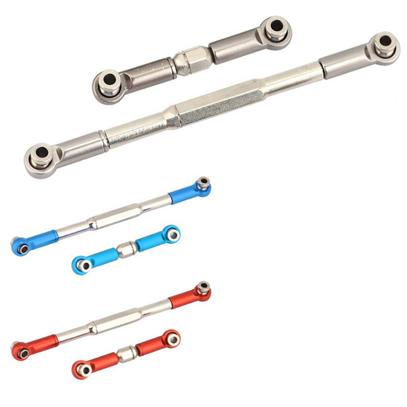 RC Steering Rod CNC Machining Aluminum Alloy Steering Linkage Rod Set for W F5H7