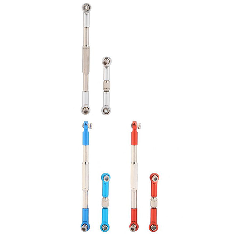 RC Steering Rod CNC Machining Aluminum Alloy Steering Linkage Rod Set for W F5H7