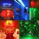 10W E27 B22 RGB Color Changing LED Bulb 480-520LM Light Spot Flood Remote Control AC 85-265V