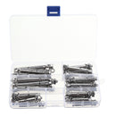 30Pcs 304 Stainless Steel Expansion Bolt External Hex Expansion Screw Bolts M6*50/60/70/80mm