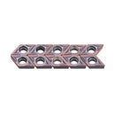Drillpro 10pcs DCMT070204 VP15TF Carbide Insert for SDNCN1010H07/SDNCN1212H07 Turning Tool Holder