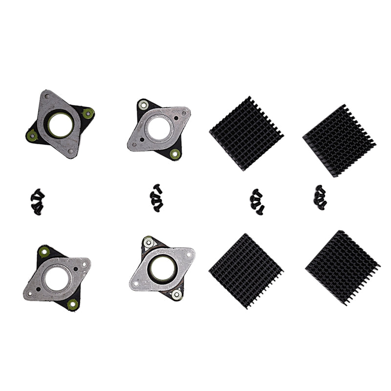 1 Set Stepper Damper and Heat Sink Nema 17 Stepper Damper Stepper Motor Vib K7V3