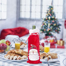 4 Pcs Christmas Wine Bottle Cover Santa Snowman Sweater Holiday Champagne B G5X2