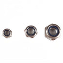 255Pcs Stainless Steel M6 M8 M10 Locking Full Nuts Washers Kit with Box