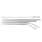 Stainless Steel Metal Drinking Straw Reusable Bar Cocktail Stirrer Eco Friendly Straws Set With Brush