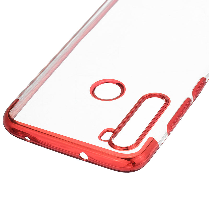 Bakeey Plating Shockproof Transparent Ultra-thin Soft TPU Protective Case for Xiaomi Redmi Note 8