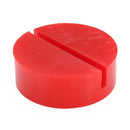 Universal Red Floor Jack Disk Pad Adapter For Pinch Weld Side Lifting