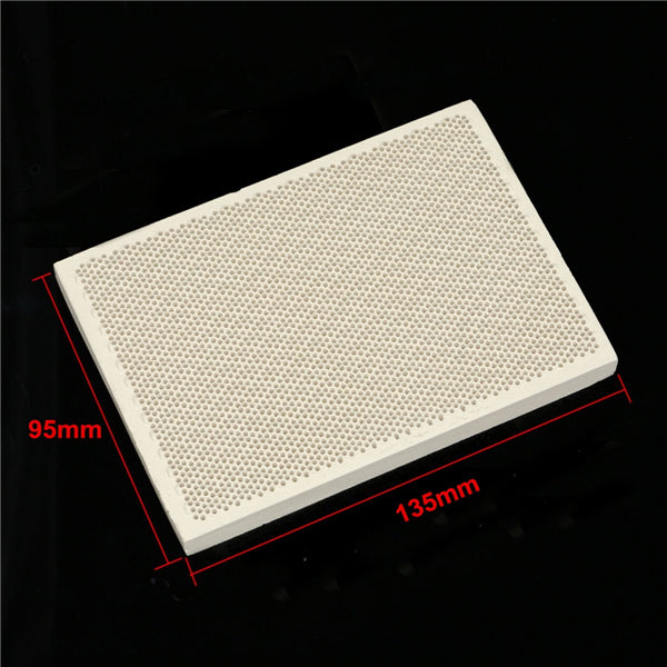 Soldering Board Ceramic Honeycomb Solder Heating Boards 135x95x13mm